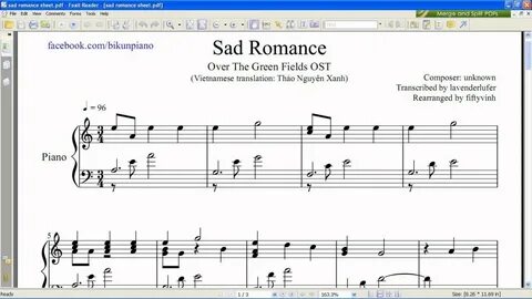 Sad Romance Piano Over the Green Fields OST (Thảo nguyên xan