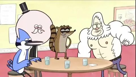 Regular Show - Skips Punches Rigby - YouTube