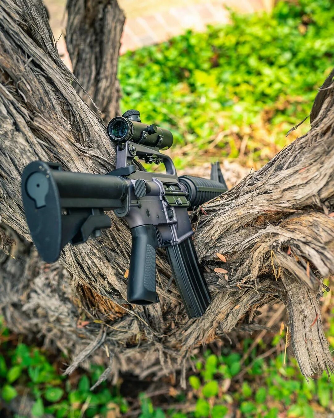 Instagramහි "I enjoy switching from my carry handle optic to the irons...