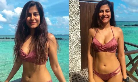 Actress Shreya Dhanwanthary Looks Stunning in Bikini Photos 