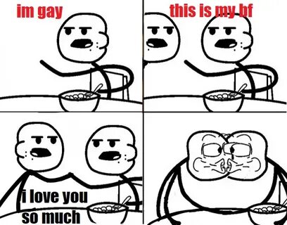 Wholesome edit Cereal Guy Know Your Meme