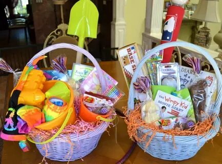 Beach Themed Easter Baskets - Tweet and Eats Easter basket t