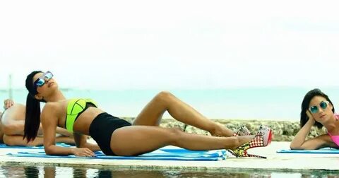 Priyanka Chopra's Exotic Music Video HD Caps with Pitbull in