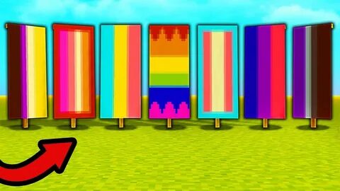 ✔ Minecraft: How To Build Pride Flags in Minecraft PRIDE MON