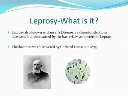 Leprosy (Hansen’s Disease) - ppt video online download