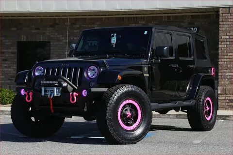 Lovely Pink Jeep Wrangler Pink jeep wrangler Pink jeep, Jeep