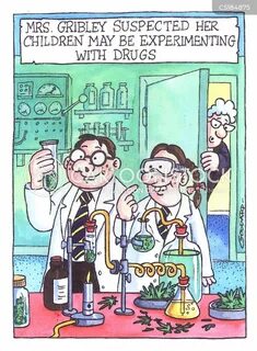 Laboratory Safety Cartoon / The government inspectors are ve
