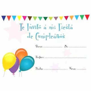 carte anniversaire : carte invitation anniversaire gratuite 