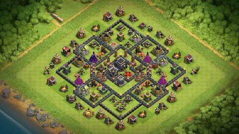 New Town Hall 9 Trophy Base 2018