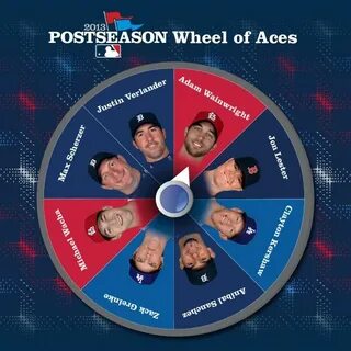 MLB on Twitter: "Spin the Wheel of Aces. It's Waino's turn: 