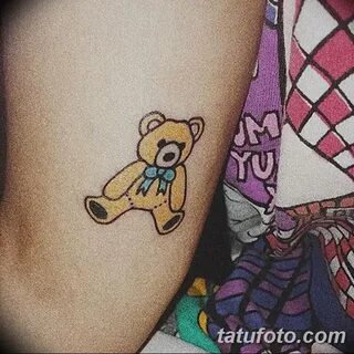 Фото тату с медведем от 12.09.2018 № 160 - tattoo with a bea