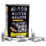 M-100 Silver Salutes - Keystone Fireworks