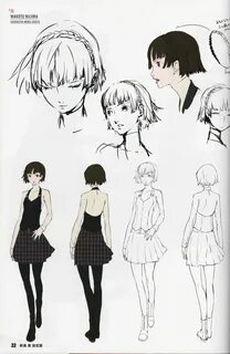 Makoto concept art Charakterdesign, Figuren konzept, Zeichne