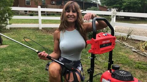 Sexy lawn mower.