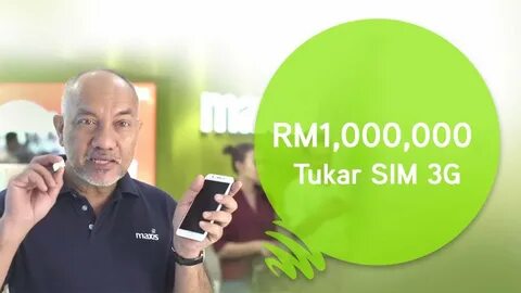 Maxis menawarkan RM1 Juta untuk menggalakkan tukarganti kad 