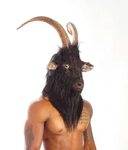 Black Phillip furry goat mask Etsy