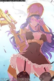 League of Legends caitlyn 02 - Jual Poster Anime