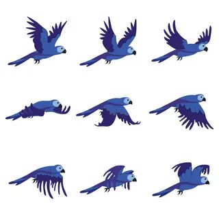ArtStation - Bird Sprite sheet