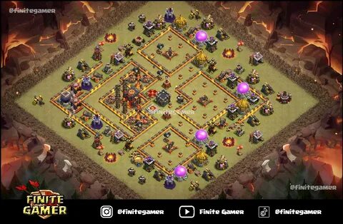 Best Town Hall 10 Bases With Links (TH10 Base) - Finite Game