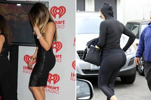 Foto del sedere di Khloe Kardashian / Khloe Kardashian ass p