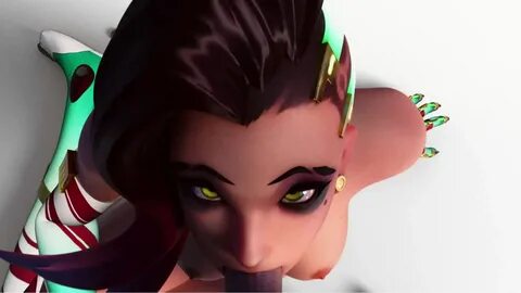 Overwatch Peppermint Sombra Areolae 3d - Lewd.ninja