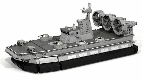 Lego ZUBR Class LCAC - YouTube