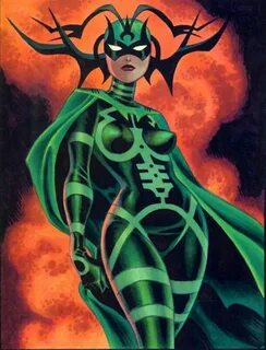 Hela by Bruce Timm. Bruce timm, Comic art, Marvel hela