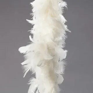 White Feather Boa