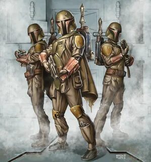 Star Wars - illustrations., Gon Flores Star wars illustratio