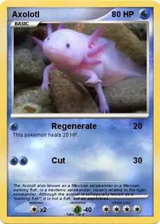 Pokémon Axolotl 85 85 - Regenerate - My Pokemon Card