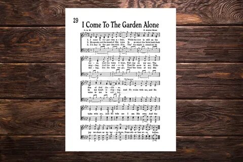 Obedient Dispensing fair in the garden hymn sheet music Disa