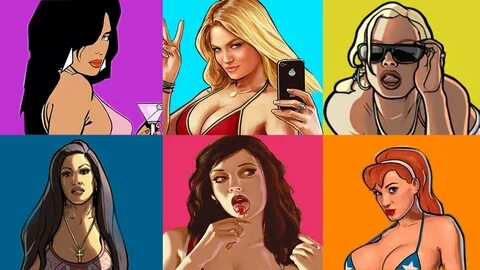 FEMALE PROTAGONISTS IN THE GRAND THEFT AUTO SERIES! - YouTub