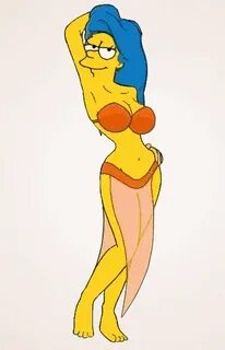 Marge Simpson as Manjula by paulibus2001 on DeviantArt