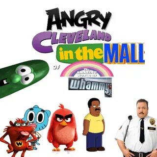Angry Cleveland in the Mall of The Amazing World of Whammy! 