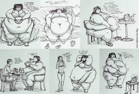The weight gain of Jenny - by Ray Norr - Your Comics - Curva