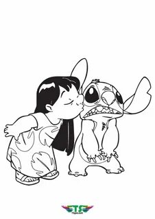 Lilo and Stitch Coloring Page For Kids - TSgos.com - TSgos.c