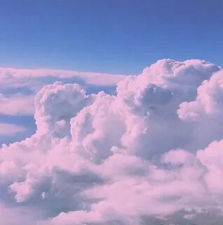 Clouds aesthetic pink sky sunset pretty tumblr Aquarius aest