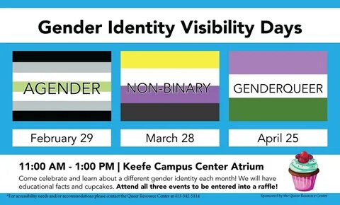 Genderqueer Visibility Day! Calendar of Events Amherst Colle