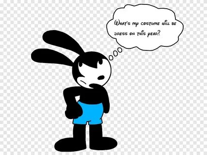 Oswald the Lucky Rabbit Halloween costume Silhouette, oswald