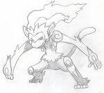 Dibujos pokemon infernape - Imagui
