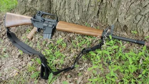 The service rifles real life counter part the AR 10 Fandom