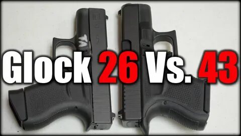 Glock 43 Vs. Glock 42: Size Comparison - NovostiNK