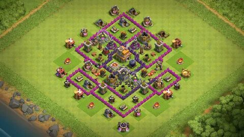 New Town Hall 7 TH7 Base 2018 August