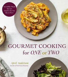 Gourmet Cooking for One or Two #cookbooks #books #cooking #r