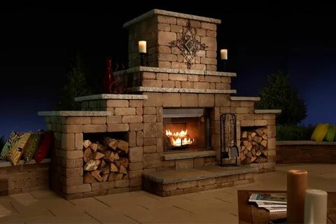 www.outdoorlivingkits.com Necessories Grand fireplace Outdoo