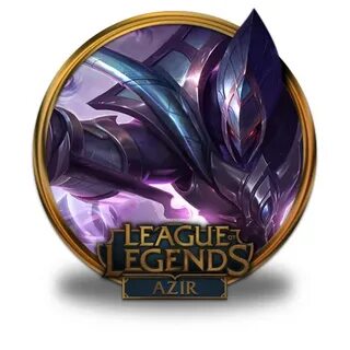 Azir Galactic Icon League Of Legends Gold Border Iconset faz