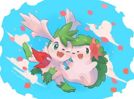 Safebooru - ;d blush commentary request flower gen 4 pokemon