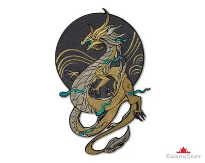 KDA Akali Dragon LOL Embroidered Patch Iron On Sewing & Fibe