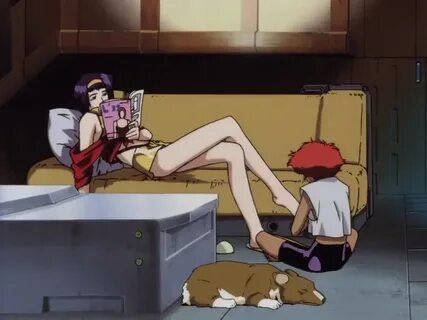 Anime Feet: Cowboy Bebop: Faye's Pedicure (Episode 13)