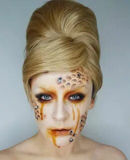 Pin by Alexandra Walker on Makeup inspo Bee makeup, Blonde b